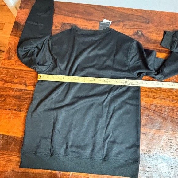 Eddie Bauer Men's Black Crewneck Sweatshirt Size M Long Sleeve Casual - Picture 8 of 8